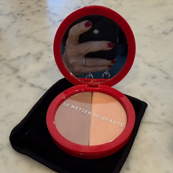LE METIER DE BEAUTE blush highlighter duo LEITMOTIF color - Picture 6 of 9